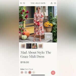 Brand New Mad About Style Dress from the Jilly Box. Never worn - size medium.